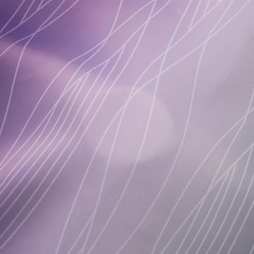 Black and Purple Ombre Blackout Curtains 102 Inch Length (Black and Purple / 52"W x 102"L (Pack of 2))