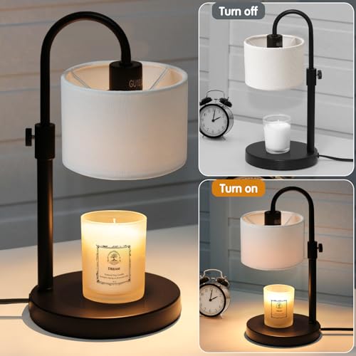 Candle Warmer Lamp with Timer (White)