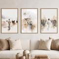Large Jesus Christian Framed Canvas Wall Art (Christian Jesus Wall Art / 24"L x 36"W)