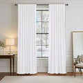 Living Room Curtains (Pure White / 42"W x 90"L (Pack of 2))