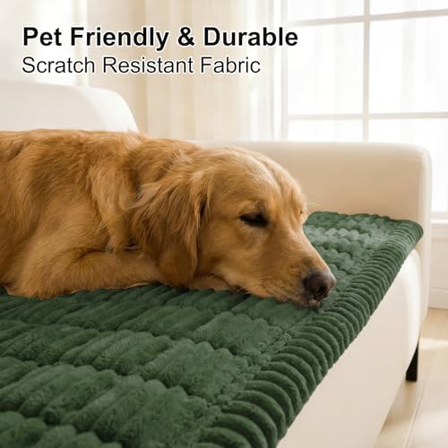 Couch Cover for Dogs (Dark Green / 27.6"x59")