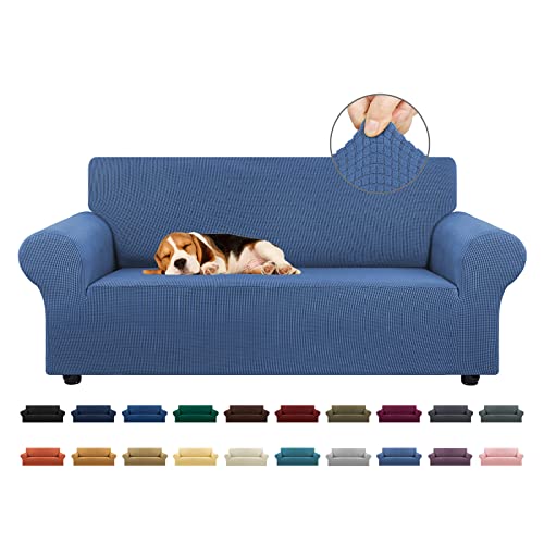 Stretch Loveseat Couch Cover (Riverside / Medium)