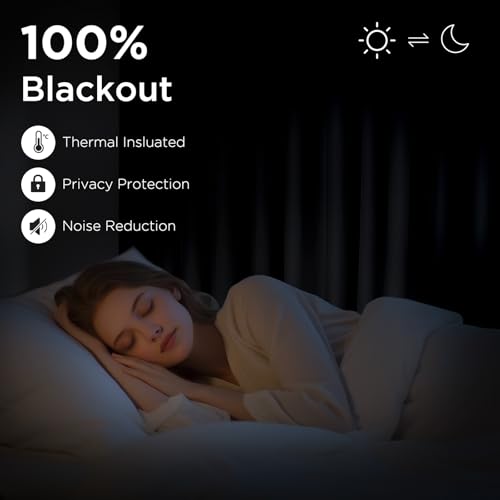 Custom Blackout Curtains for Bedroom Living Room (Black / Customsize)