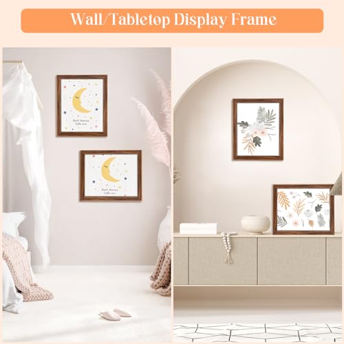 8x10 Wood Frames Set Brown (Brown / 8x10)