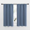 RV Blackout Curtains for Camper Windows (Stone Blue / 34"W x 40"L (Pack of 2))