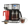 2 Way Brewer Coffee Maker (12 Cup / Black/Stainless Steel)
