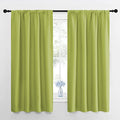 Kitchen Curtains (Fresh Green / 42"W x 54"L (Pack of 2))