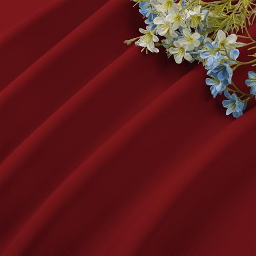 Red Blackout Curtains Customize (Red / Customsize)