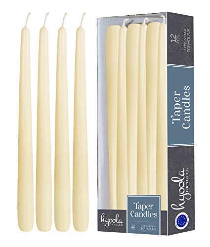 12 Pack Tall Taper Candles (12 inch)