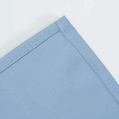 Sky Blue Thermal Blackout Curtains (Sky Blue / 52"W x 84"L (Pack of 2))