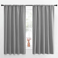 Blackout Curtain Panels for Window (Silver Grey / 52"W x 63"L (Pack of 2))