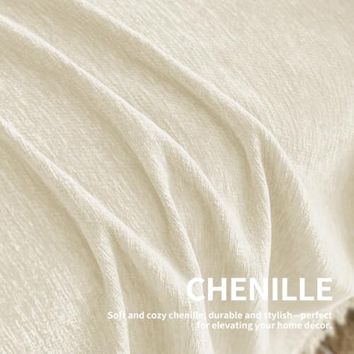 Couch Cover for Sofa (Cream / 91*150 inch)