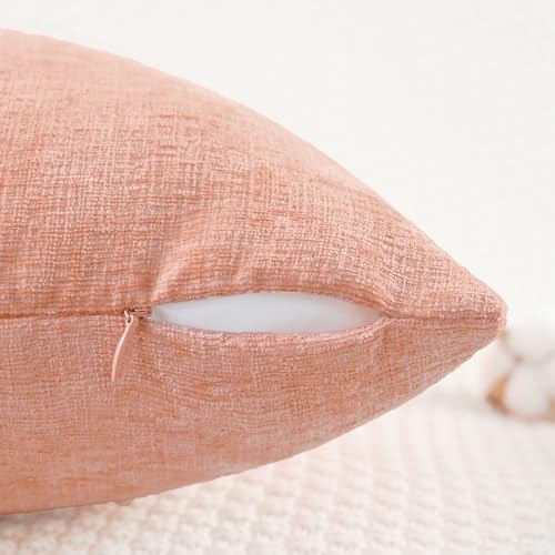 Decorative Couch Throw Pillow Covers 26 X 16 Inches Dusty Pink (26" x 16" (Pack of 2) / Dusty Pink)