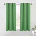 Blackout Curtains & Drapes for Bedroom (Forest Green / 34"W x 40"L (Pack of 2))