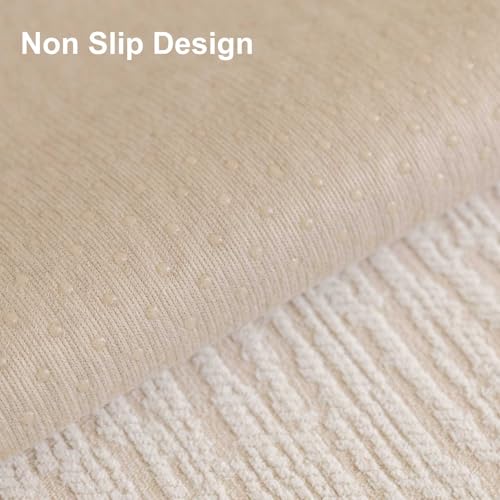 Soft Waterproof Chenille Cover Washable (1pc/36"x63"/Seat Cover / White)