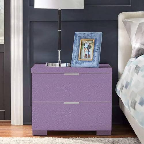 Purple Peel and Stick Self Adhesive Wallpaper Countertop Contact Paper (15.7" x 196.8" / Purple)
