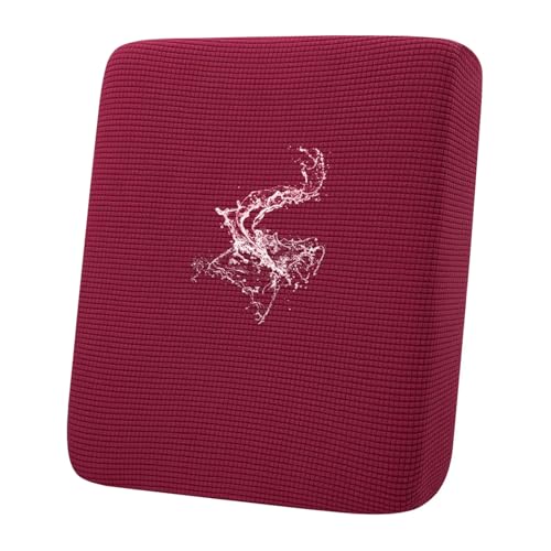 Waterproof Couch Cushion Covers for Pets (Wine Red / Backrest L)