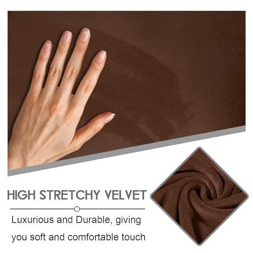 Reclining Love Seat Slipcover (Chocolate)