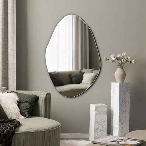 Irregular Wall Mirror (Frameless / 36"L x 24"W)