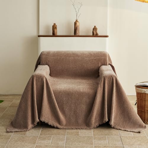 Couch Cover for Sofa (Coffee / 71*91 inch)