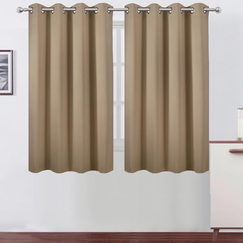 Natural Thermal Blackout Curtains (Natural / 52"W x 54"L (Pack of 2))