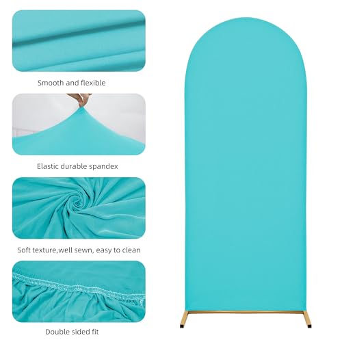 6FT Wedding Arch Cover (Sky blue / 6FT)