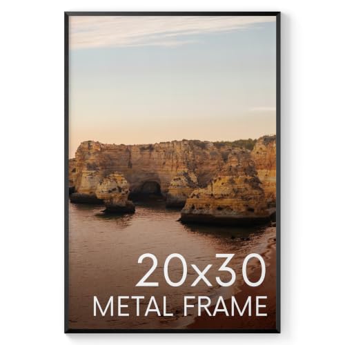 20x30 Black Metal Picture Frame (Set of 01 / Black Metal / 20x30 in)