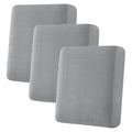 Super Stretch Individual Seat Cushion Covers (Dove / 3 Cushion Sofa)