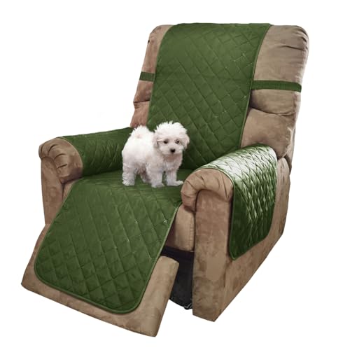 Reversible 23''Recliner Small Chair Cover (Huntergreen/Sage / 23''recliner-small)