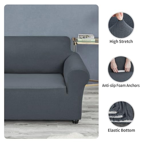 Stretch Chair Couch Cover (Grey / Small（35" - 55"）)