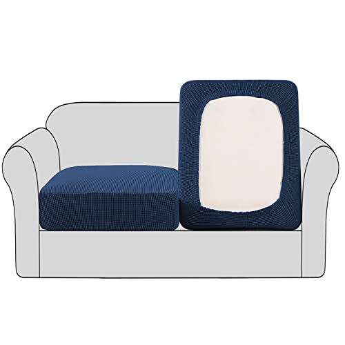 High Stretch Couch Cushion Covers (Navy)