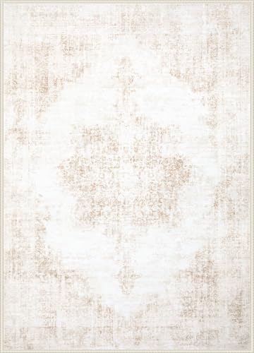 Area Rug 9x12 Vintage Rugs (Beige / 9' X 12' (Rectangular))