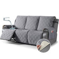 100% Waterproof Recliner Sofa Cover (Grey / 3 Seater Standard)
