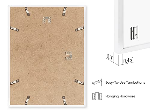 16x24 White Metal Picture Frames (Set of 25 / White Metal / 16x24 in)
