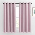 Blackout Curtains for Girls Room (Baby Pink / 52"W x 63"L (Pack of 2))