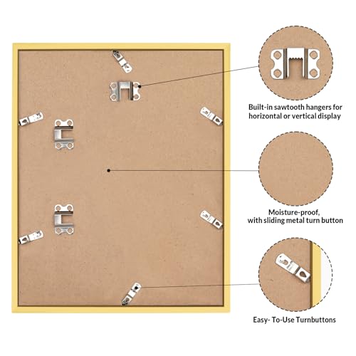 18x24 Picture Frame for Wall Display (Gold / 18x24)