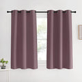 Kitchen Curtains (Dry Rose / 42"W x 60"L (Pack of 2))