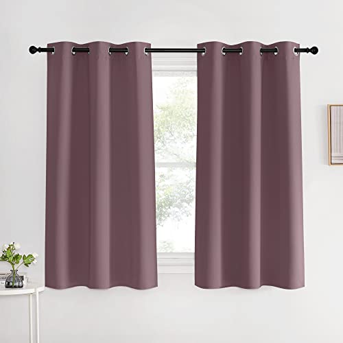 Kitchen Curtains (Dry Rose / 42"W x 60"L (Pack of 2))