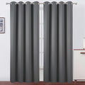 Blackout Curtains 52 x 120 Inch Long Frost Grey Curtains Set of 2 Panels Room Darkening Curtains for Bedroom and Living Room (Frost Grey / 52"W x 120"L (Pack of 2))