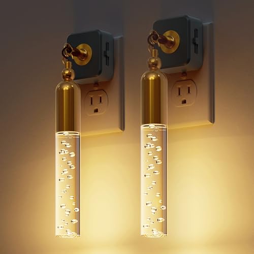 Night Lights Plug into Wall 2 Pack 0 (Bubble-3000K / 2 Pack)