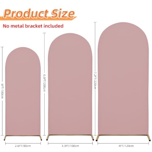 7.2FT Wedding Arch Cover (Light pink / 7.2FT)