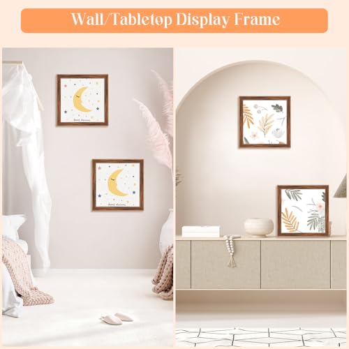 10x10 Wood Frame Brown (Brown / 10x10)
