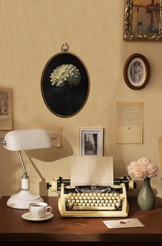 Vintage White Hydrangea Oval Wall Art (Floral Decor, 16)
