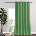 Blackout Room Divider Curtains for Sliding Glass Doors 102 Inches Long 1 Panel (Froest Green / 80"W x 102"L (Pack of 1))