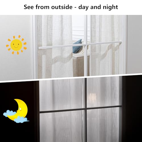 Living Room Curtains for Windows (100"W x 90"L (Pack of 1) / Linen)