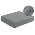 Couch Seat Cushion Covers (Medium / Dove Grey)