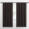 RV Blackout Curtains for Camper Windows (Toffee Brown / 29"W x 50"L (Pack of 2))