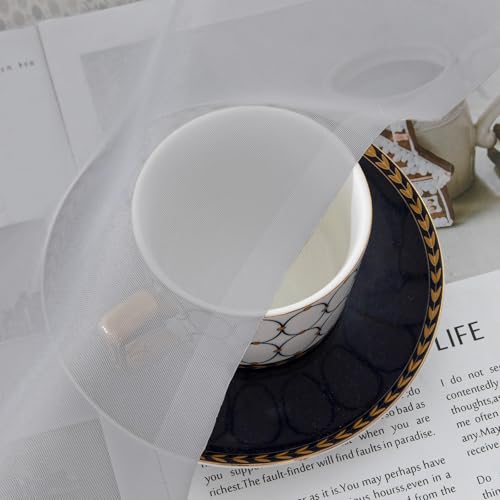 Light Grey Sheer Curtains 72 Inches Long 2 Panels (Light Grey / 42"W x 72"L (Pack of 2))
