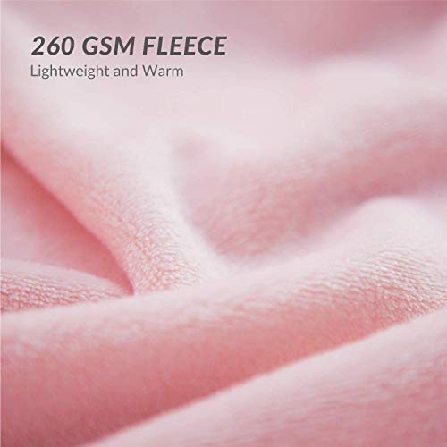 GentleSoft Fleece Blankets King Size Pink (Pink / King (108" x 90"))