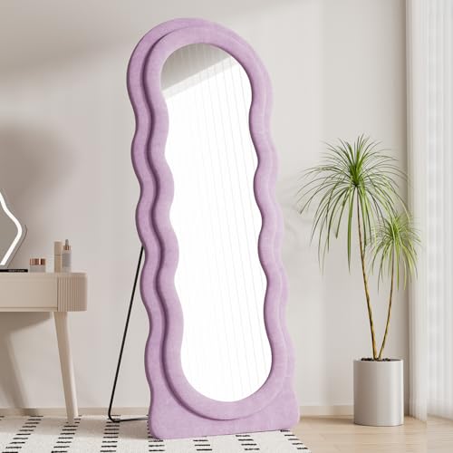 Full Length Mirror (Purple / 63"L x 24"W)